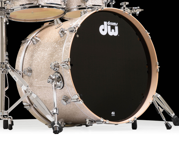 DW Collector's SSC Maple 5pc - Broken Glass closeup