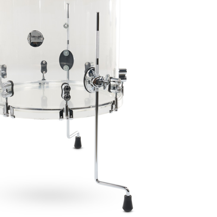 PDP Concept Acrylic 4-Piece Kit - Clear with Chrome Hardware product image