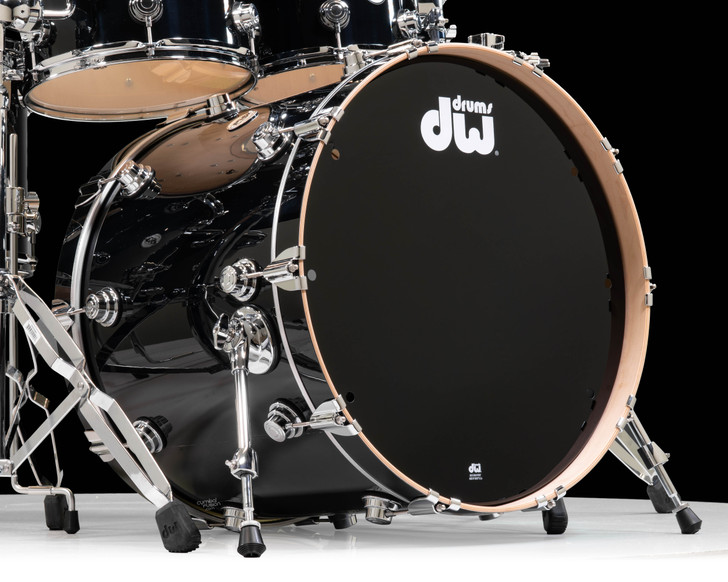 DW Collector's Series SSC Maple Kit -  Gloss Black closeup
