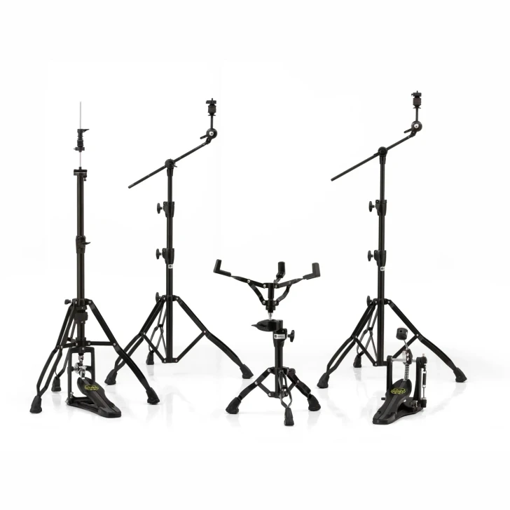 Mapex Armory Hardware Pack – Black Plated w/ P800 Single Pedal (HP8005EB)