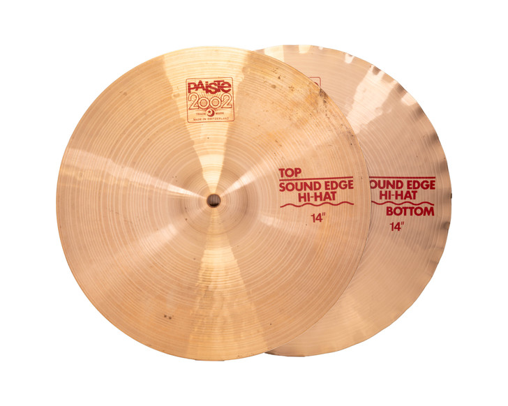 Used Paiste 14" 2002 Sound Edge Hi-Hat