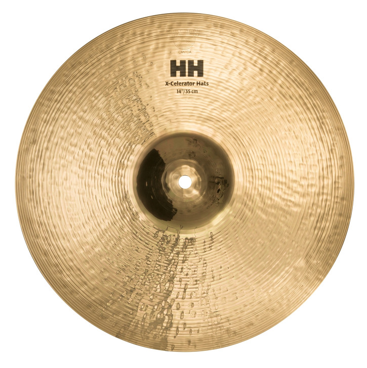 Sabian 14" HH Medium Hat Cymbals Brilliant Finish 11402B