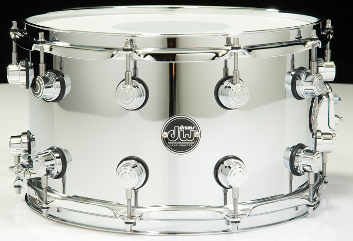 DW Performance Series 8x14 Chrome Over Steel Snare Drum