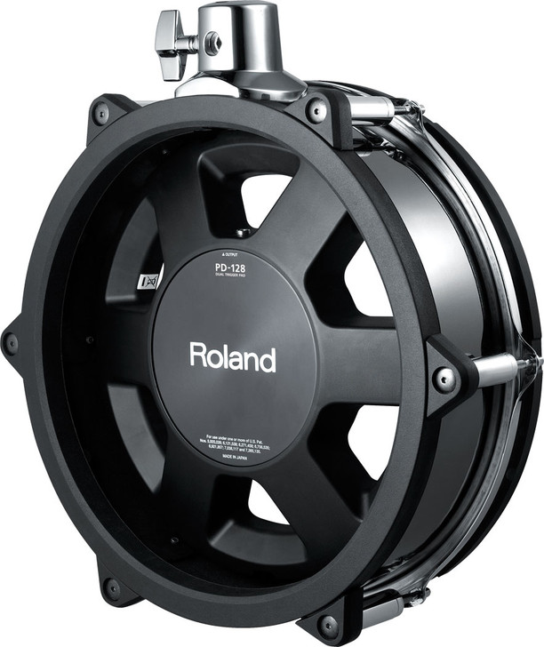 Roland PD-128-BC 12" dual trigger mesh V-Pad (black chrome)