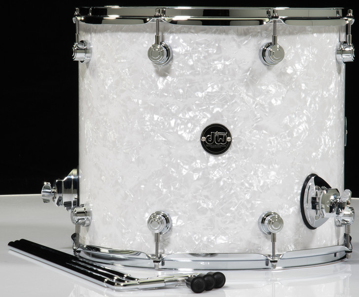DW Performance Series 14X16 Floor Tom - White marine