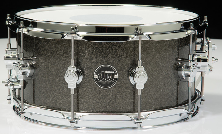 DW Performance Series 6.5x14 Snare - Pewter sparkle
