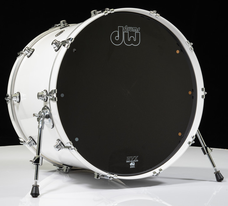 DW Performance Series 18x24 Bass Drum White Ice