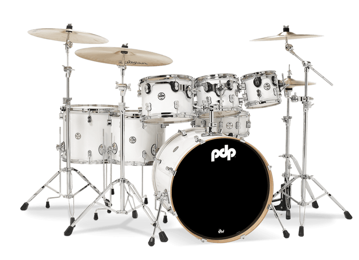 PDP Concept Maple 7pc Shell Pack - Pearlescent White PDCM2217PW