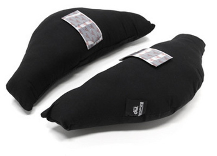 DW Packaged 2pc Bass Drum Pillow Black DSCPBDP2