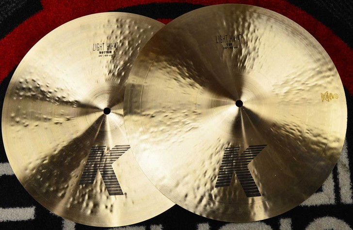 Zildjian 16" K Light Hi-Hat Pair