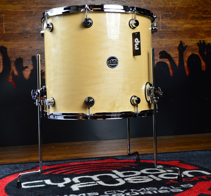 DW Performance Series 16x18 Floor Tom - Natural Lacquer