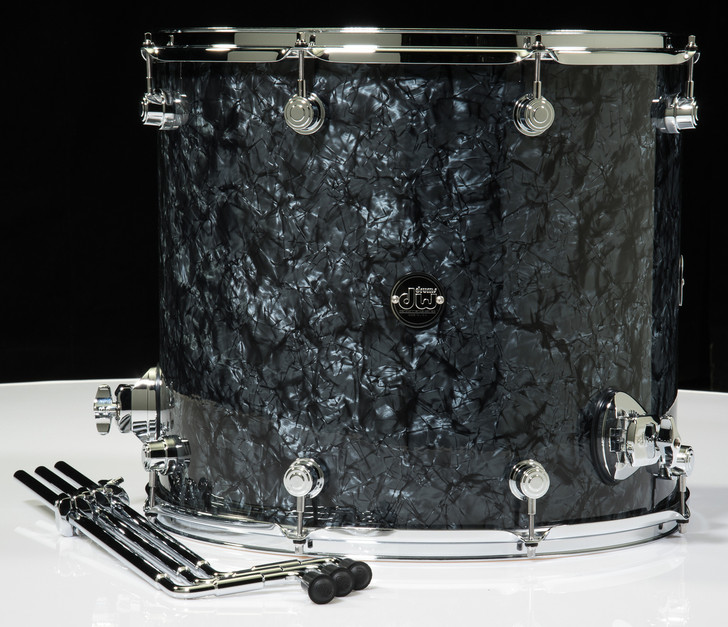 DW Performance Series 16x18 Floor Tom - Black Diamond