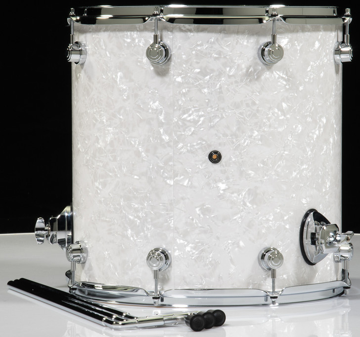 DW Performance Series 16x18 Floor Tom - White Marine