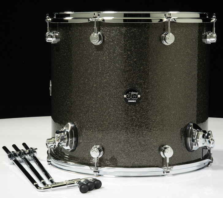 DW Performance Series 16x18 Floor Tom - Pewter Sparkle