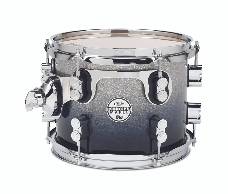 PDP Concept Maple Silver to Black Fade Tom - 8x10