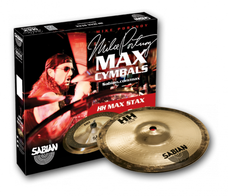 Sabian HH 2-Piece High Max Stax Pack (Low Pitch Brilliant)
