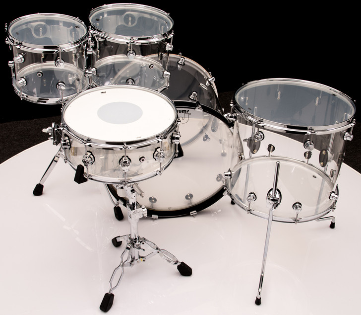 DW Design Series Acrylic 5pc Drum Set