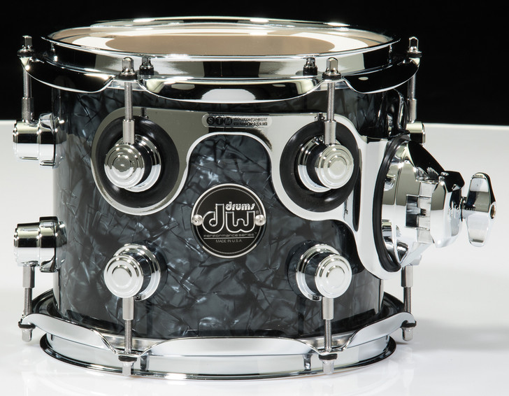 DW Performance Series 7x8 Tom - Black Diamond - Side