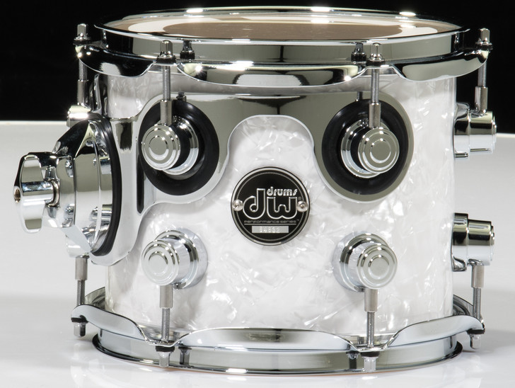 DW Performance Series 6pc Drum Kit White Marine 8/10/12/14/16/22