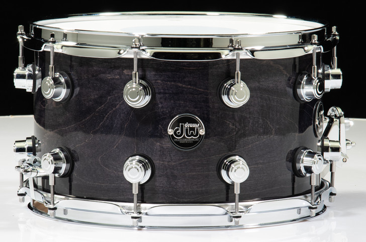 DW Performance Series 8x14 Snare Drum - Ebony Stain