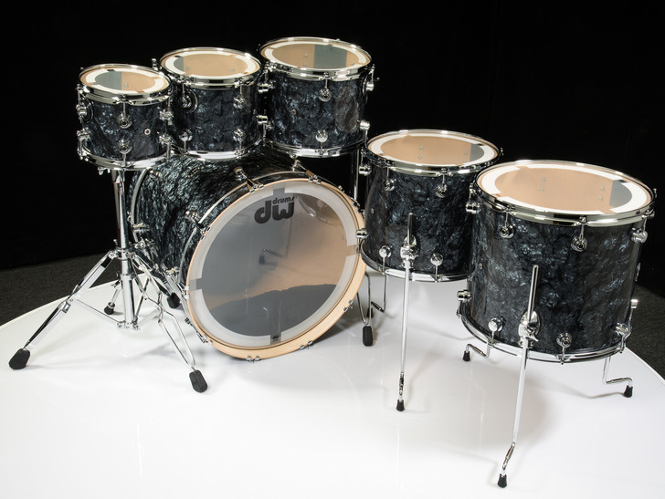 DW Performance Series 6pc Shell Pack 8/10/12/14/16/22 Black Diamond - Top