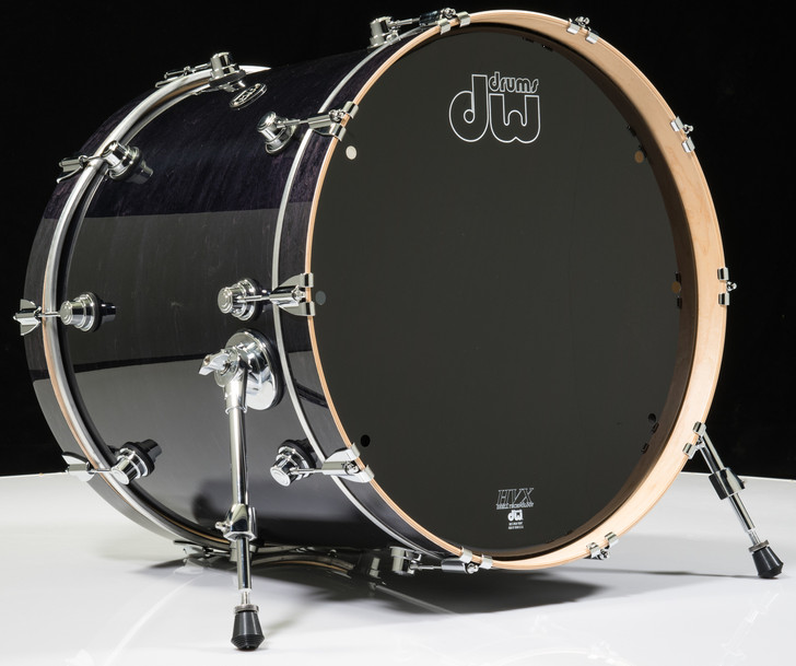 DW Performance Series 4pc Shell Pack - Ebony Stain 10/12/16/22