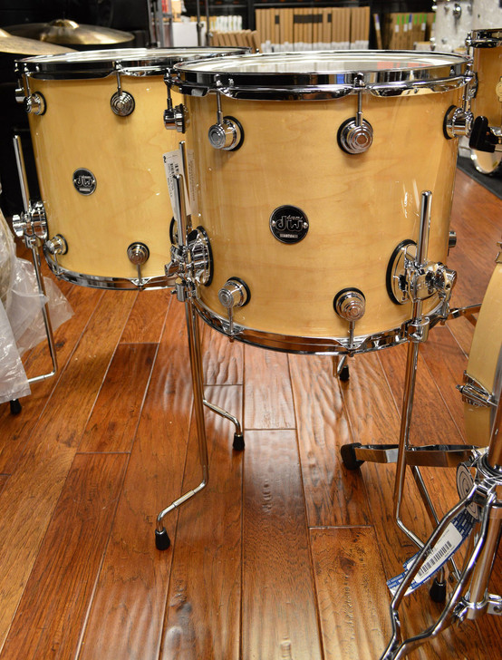 DW Performance Drum Kit Natural Lacquer 8/10/12/14/16/22