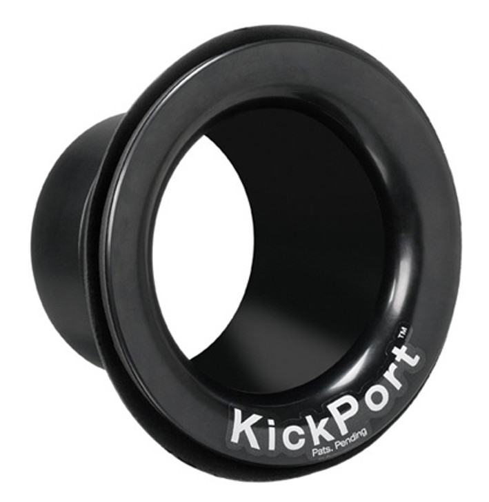 Kickport Sonic Enhancement Bass Drum Port Insert Black