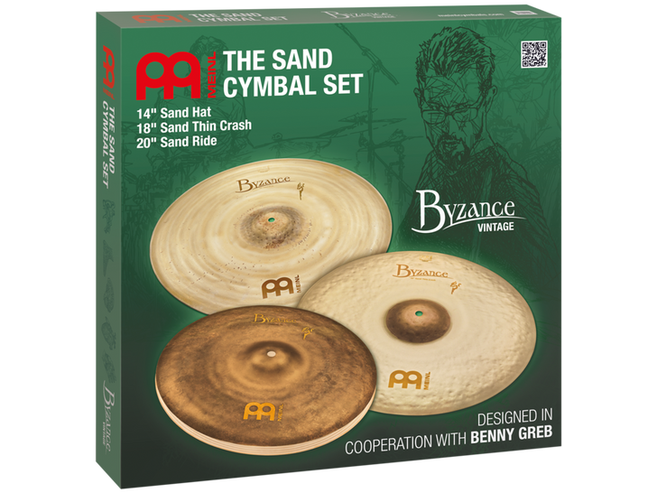 Meinl Byzance Vintage Sand Cymbal Set: 14/18/20