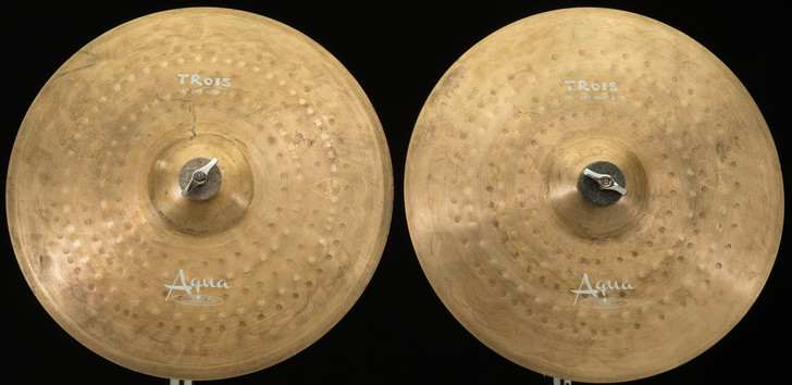 Aqua Trois 14" Solid Raw Bell Hi Hat