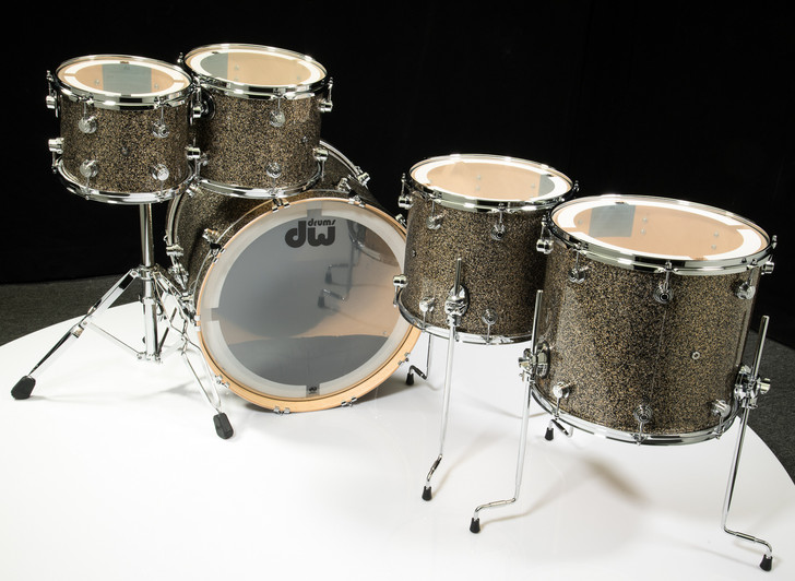 DW Performance Series 5pc Shell Pack Gold Nebula 10/12/14/16/22 - Top