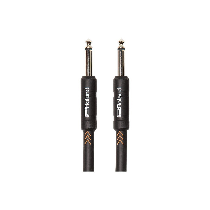 Roland 5ft Instrument Cable, Straight/Straight 1/4 jack - Black Series RIC-B5