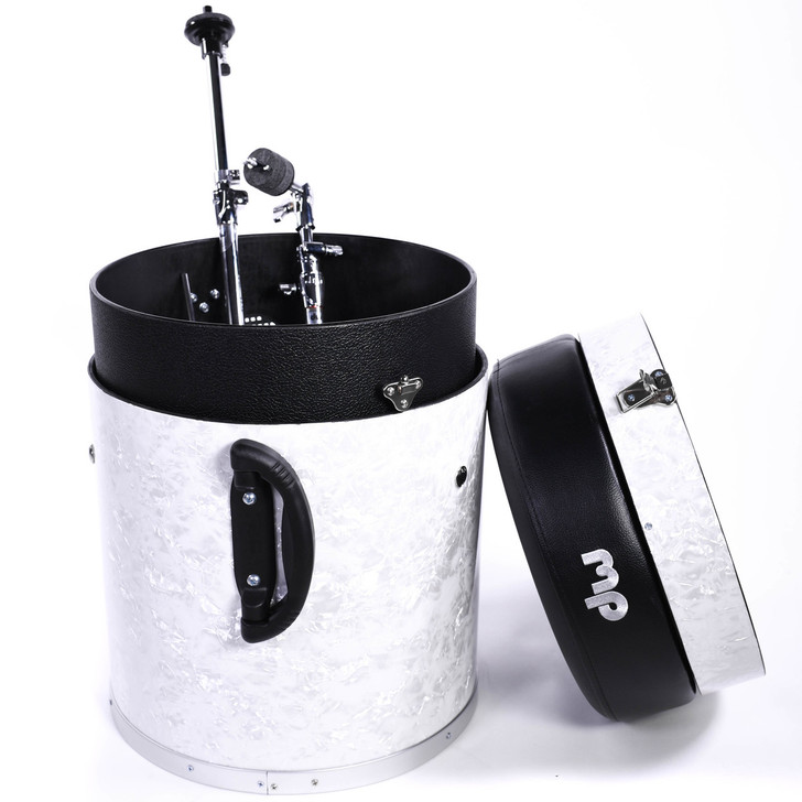 DW6100 Case/Drum Throne - White Marine