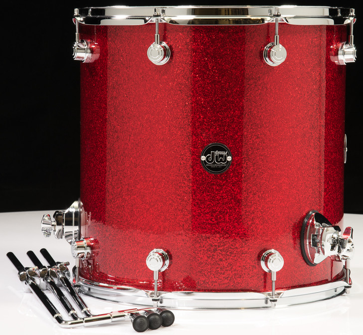 DW Performance Series 3pc Shell Pack 13/16/24 Red Sparkle