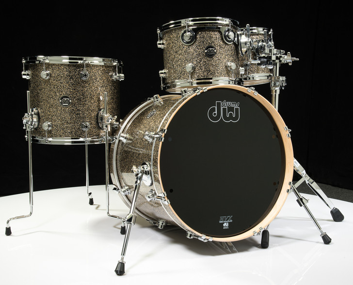 DW Performance Series 4pc Shell Pack 10/12/14/20 Gold Nebula