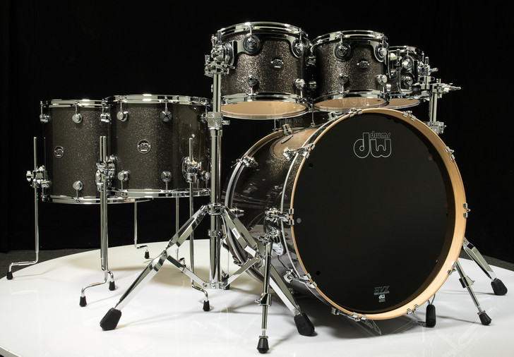 DW Performance Series 7pc Shell Pack Pewter Sparkle