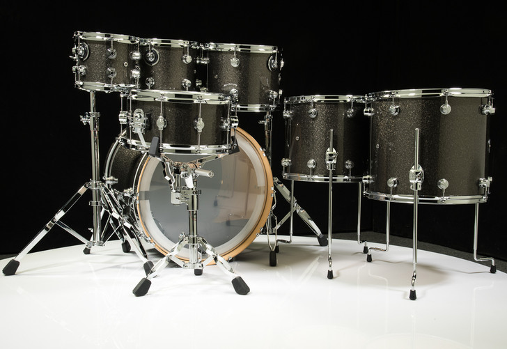 DW Performance Series 7pc Shell Pack Pewter Sparkle