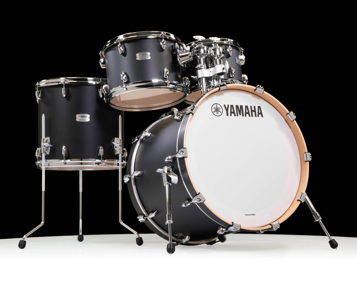 Yamaha Tour Custom 4pc Shell Pack 10/12/14/20- Licorice Satin
