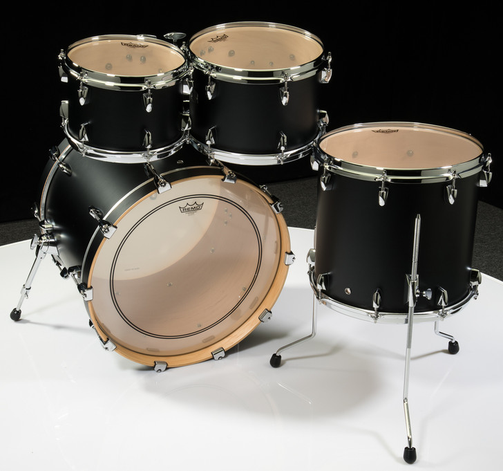 Yamaha Tour Custom 4pc Shell Pack 10/12/14/20- Licorice Satin - Top