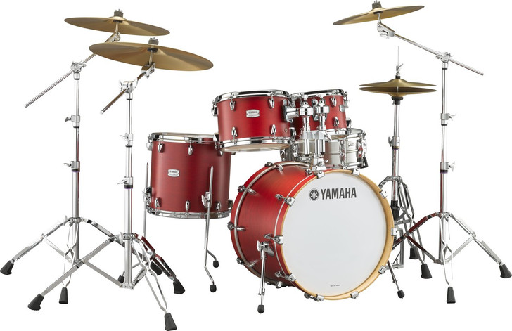 Yamaha Tour Custom 4pc Shell Pack 10/12/16/22- Candy Apple Satin