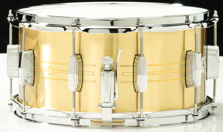 Ludwig Heirloom 7x14 Brass Snare Drum w/ Imperial Lugs