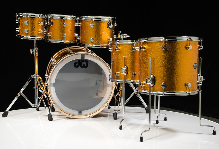 DW Performance Series 6pc Kit Gold Sparkle