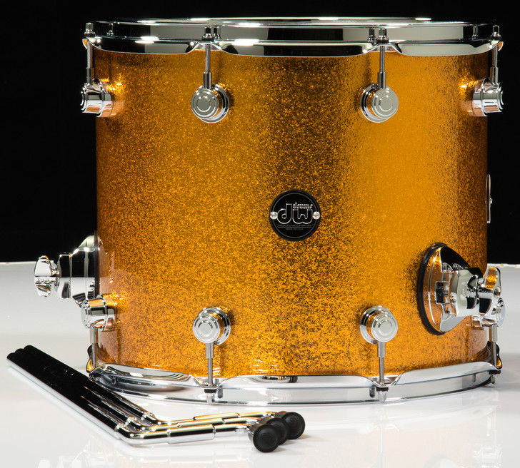 DW Performance Series 12x14 Floor Tom - Gold Sparkle