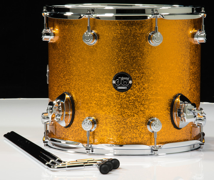 DW Performance Series 12x14 Floor Tom - Gold Sparkle