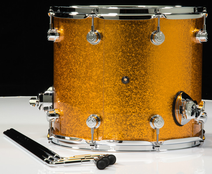 DW Performance Series 12x14 Floor Tom - Gold Sparkle