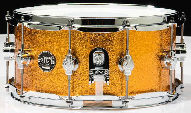 DW Performance Series 6.5x14 Snare Mag Side View 2