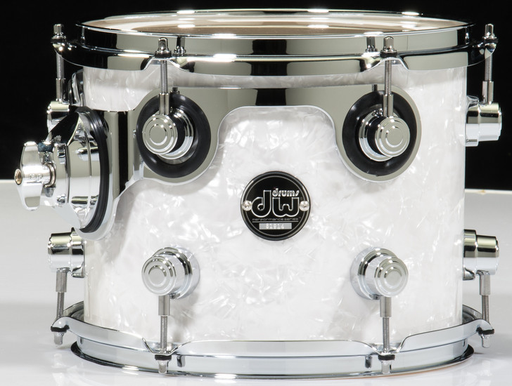 DW Performance Series 6pc Drum Kit White Marine 10/12/14/16/22/14SD