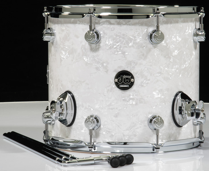 DW Performance Series 6pc Drum Kit White Marine 10/12/14/16/22/14SD