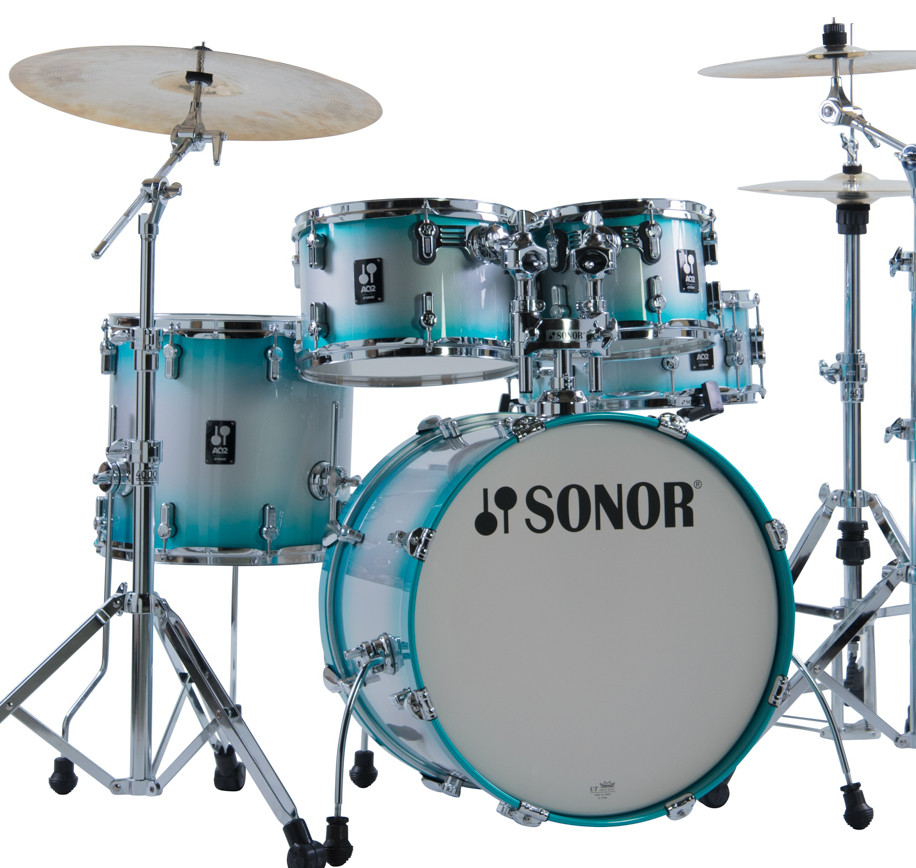 Sonor AQ2 Maple Studio Kit 5pc Shell Pack  - Aqua Silver Burst