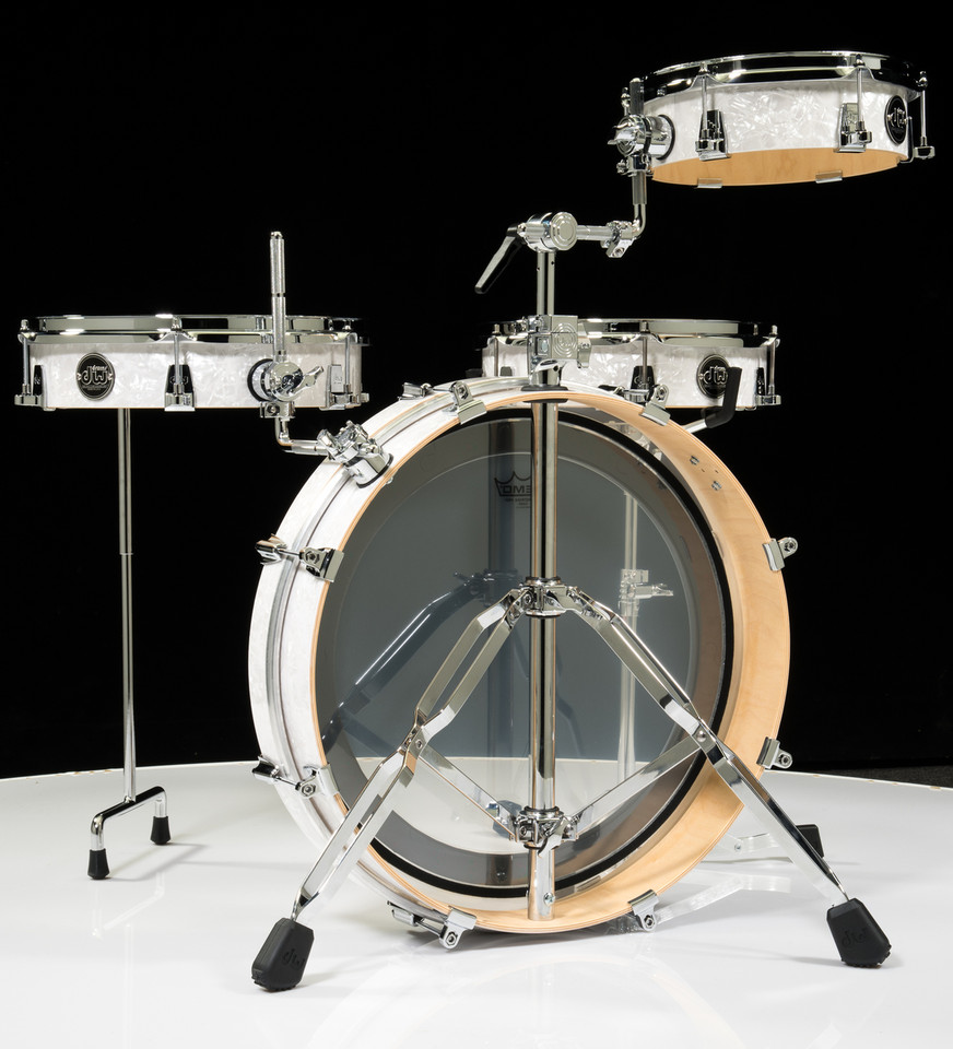 DW Performance Series Low Pro 4pc Shell Pack - White Marine